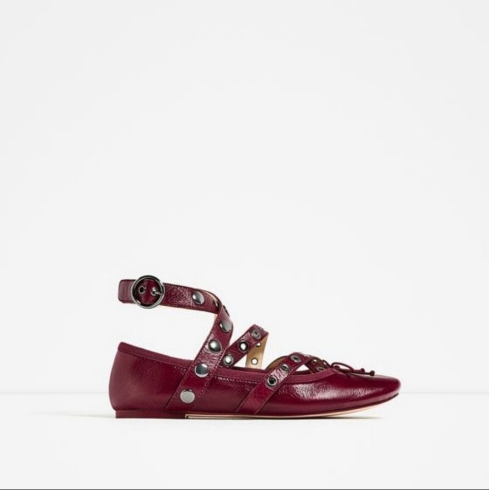 COPY - Leather Ballet Flats